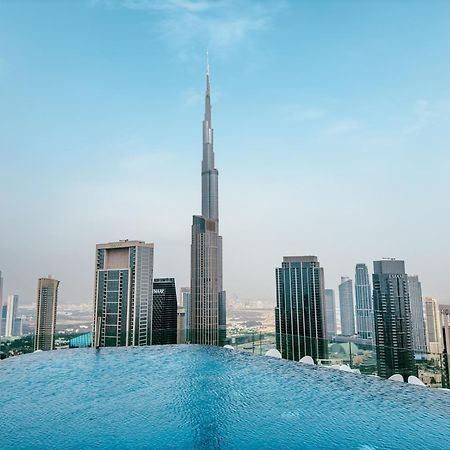 Aliving Luxury 2Br With Infinity Pool At Paramount Hotel Midtown Close To Dubai Mall & Burj Khalifa 外观 照片