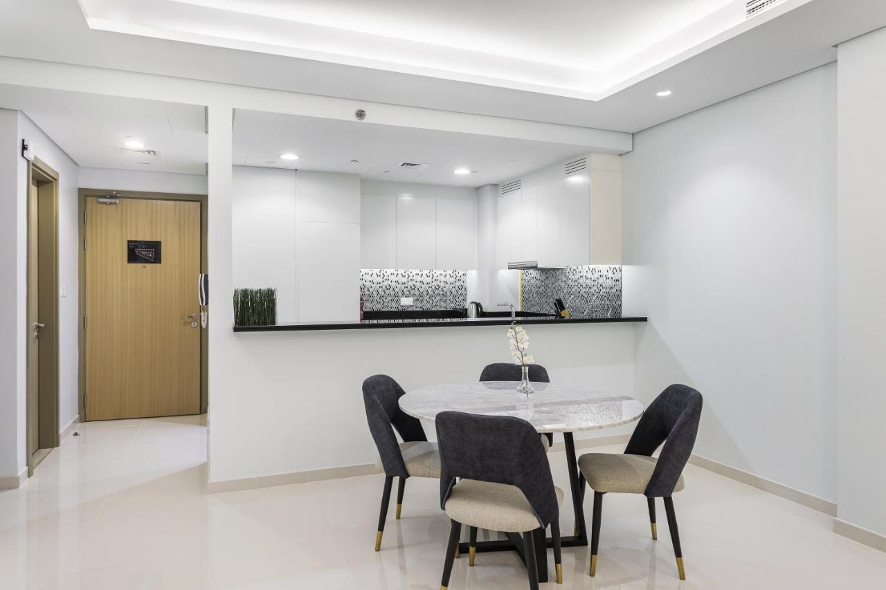 Aliving Luxury 2Br With Infinity Pool At Paramount Hotel Midtown Close To Dubai Mall & Burj Khalifa 外观 照片