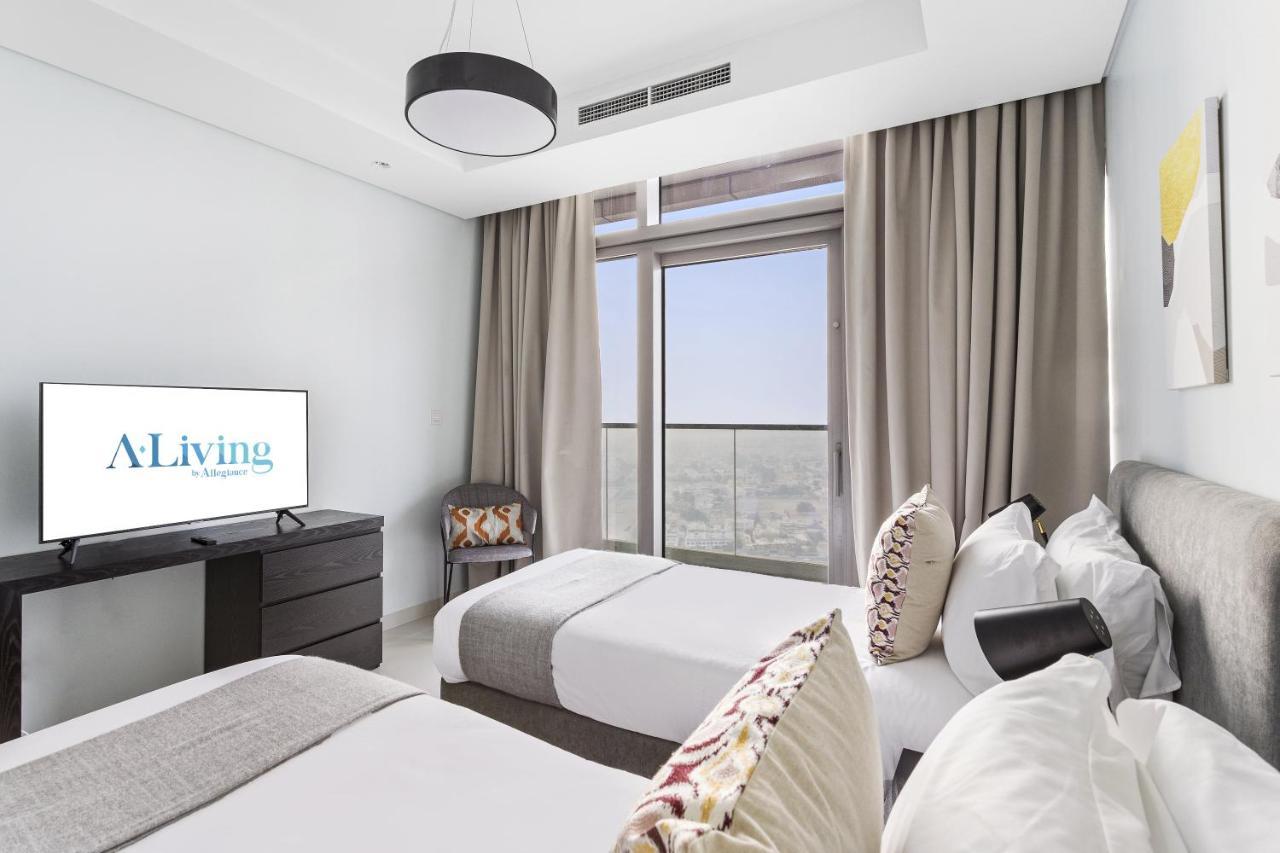 Aliving Luxury 2Br With Infinity Pool At Paramount Hotel Midtown Close To Dubai Mall & Burj Khalifa 外观 照片