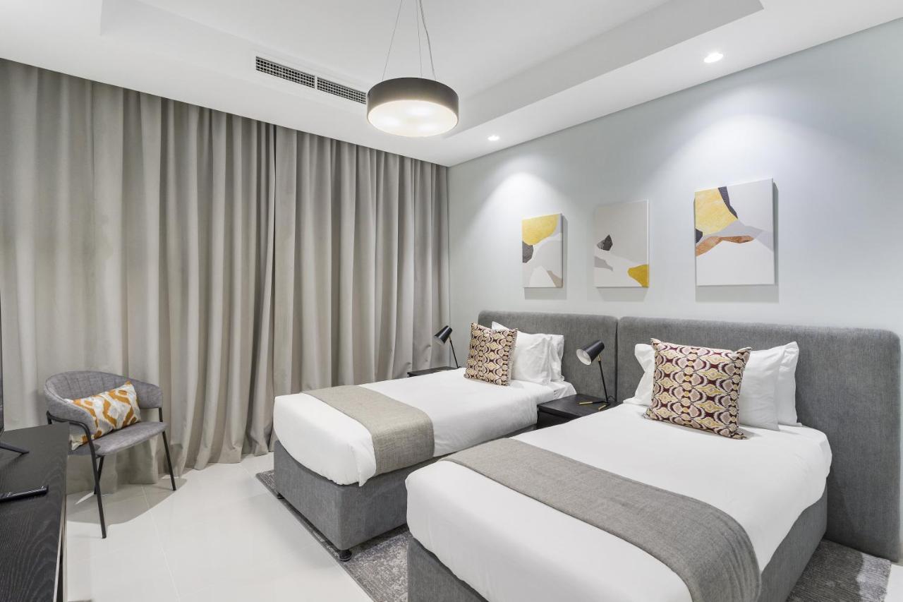 Aliving Luxury 2Br With Infinity Pool At Paramount Hotel Midtown Close To Dubai Mall & Burj Khalifa 外观 照片